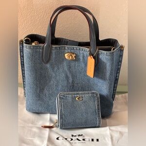 Coach Willow Denim